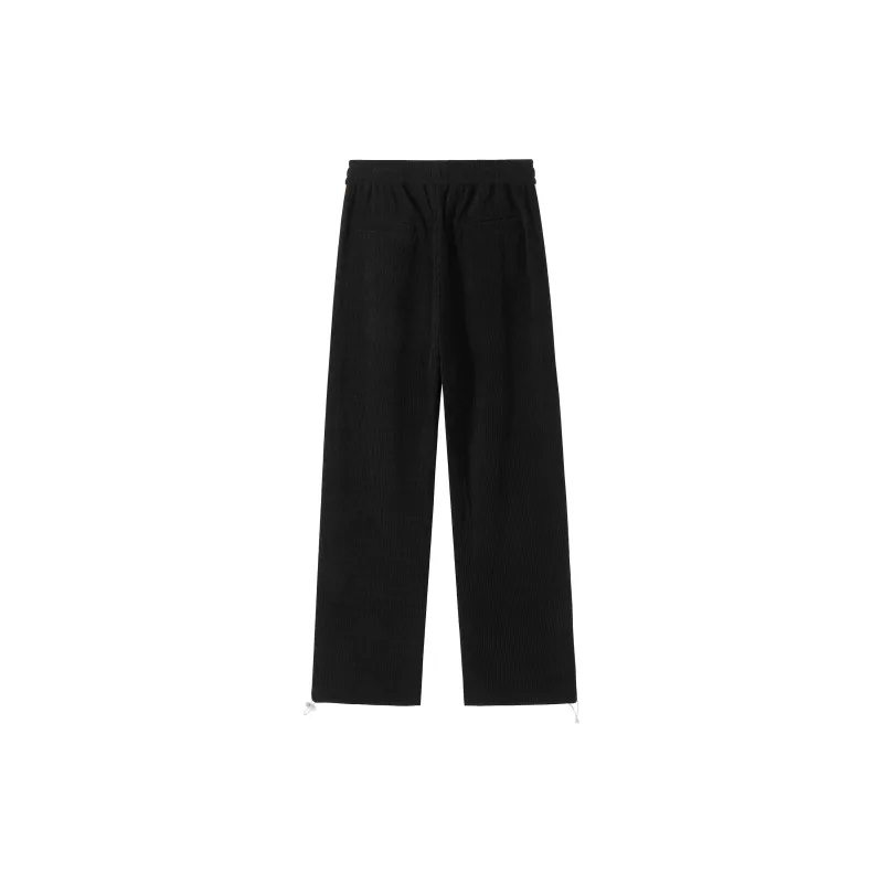 David Bakken Casual Pants Unisex Black-1