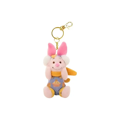 Disney 2023 Winter Day Winnie The Pooh And Friends Collection Piglet Dolls Plush Pendant Regular Height