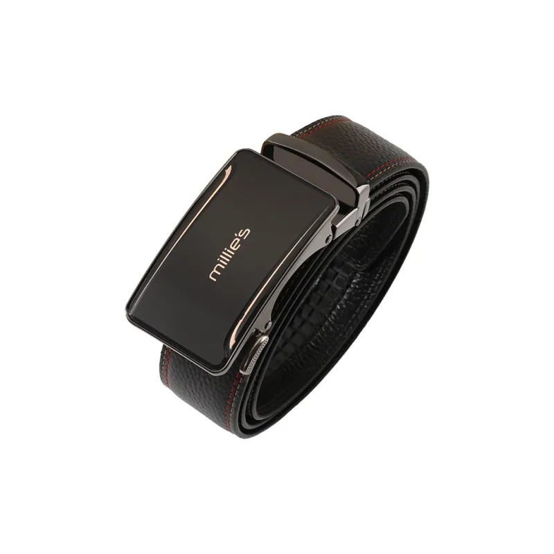 MILLIE'S Cow Leather Top Grain Cow Leather Leather Belts Men's Width  3.5cm-0