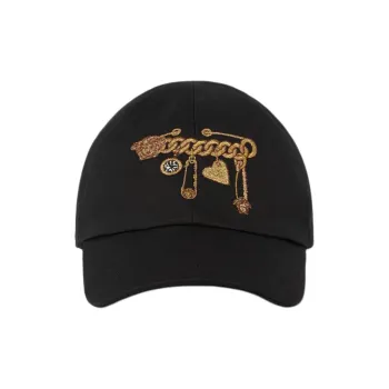 VERSACE Safety Pin Kids Baseball Cap
