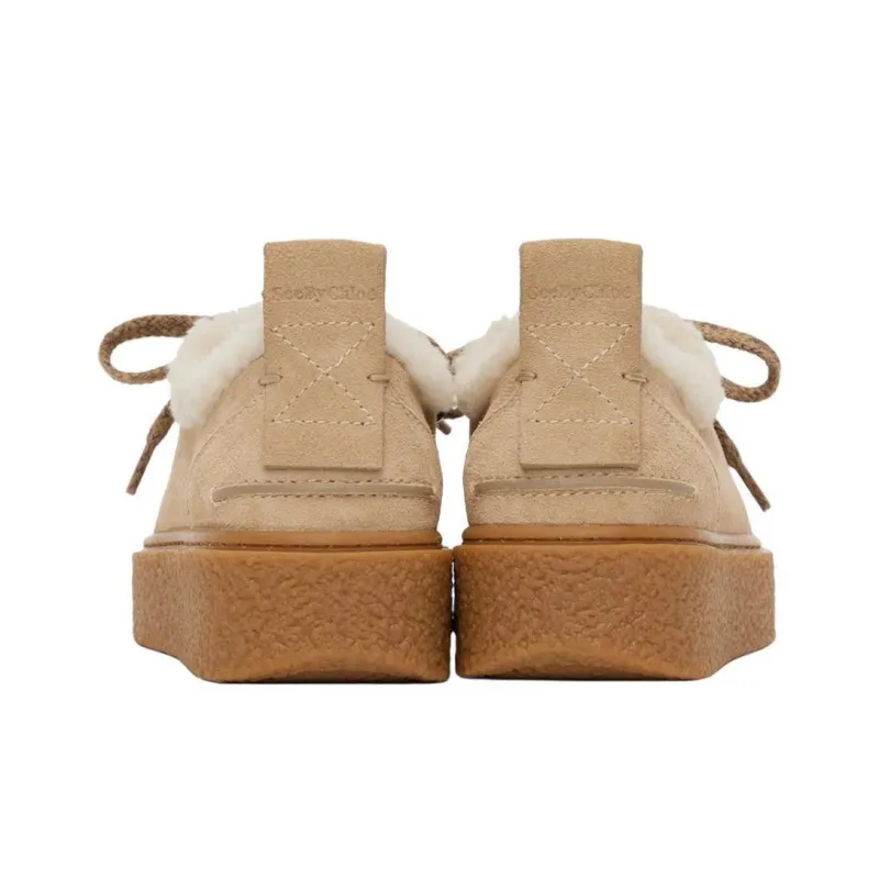 See By Chloe Jille Casual Single Shoes Women's Beige-3