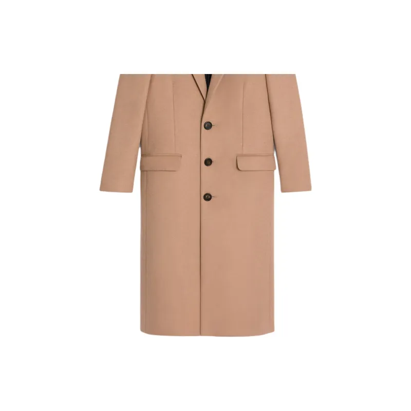 CELINE Chesterfield Coat In Camel Cloth-2