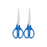 [170mm Length/Medium Size]Sharp Scissors/Blue, 2 Pieces