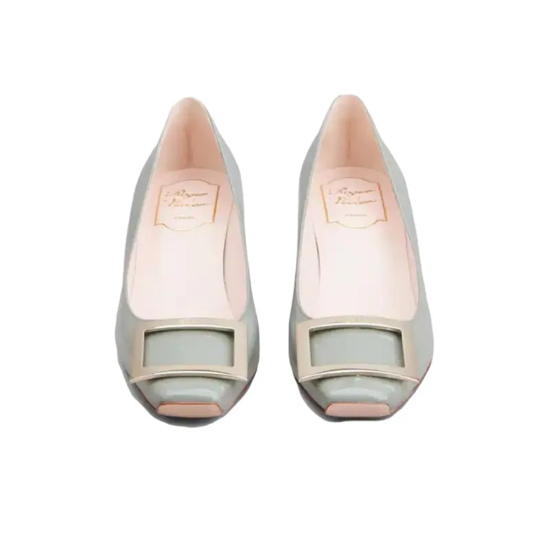 Roger Vivier Trumpet Squared Toe Pumps-3