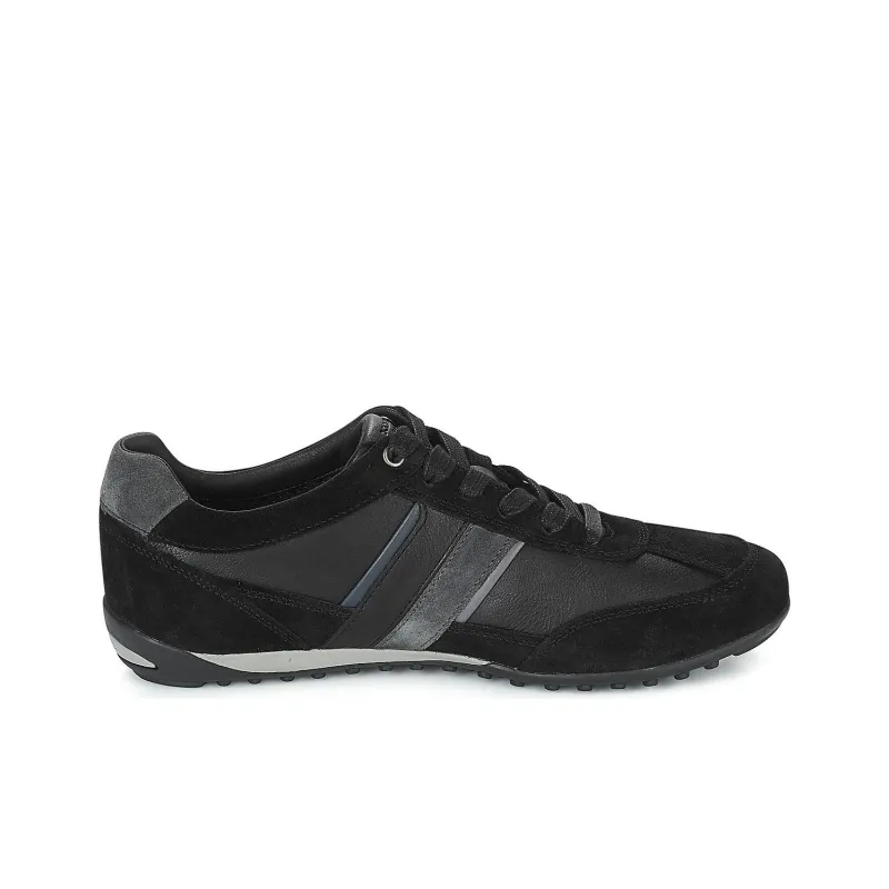 GEOX Abrasion Resistant Low Top Casual Shoes Men's Black-1