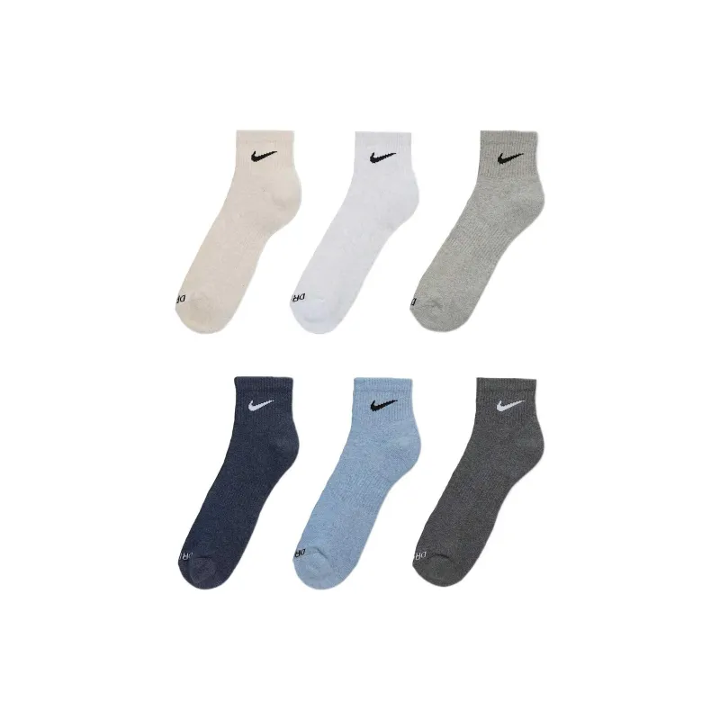 Nike Everyday Plus Cushioned Training Ankle Socks 6 Pairs-0