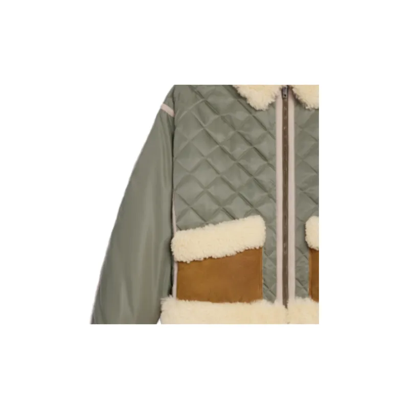 CELINE Jackets Women's Olive Green-4