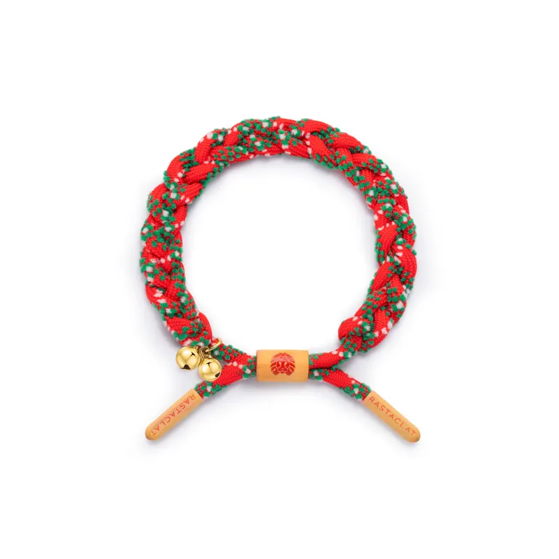 Rastaclat Polyester Small Lion Woven Bracelet Unisex-3