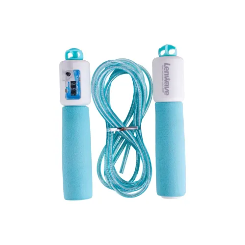LENWAVE Casual Entertainment Mechanical Counting Jump Ropes Teenagers PVC+Steel Wire Rope, Sponge Controller