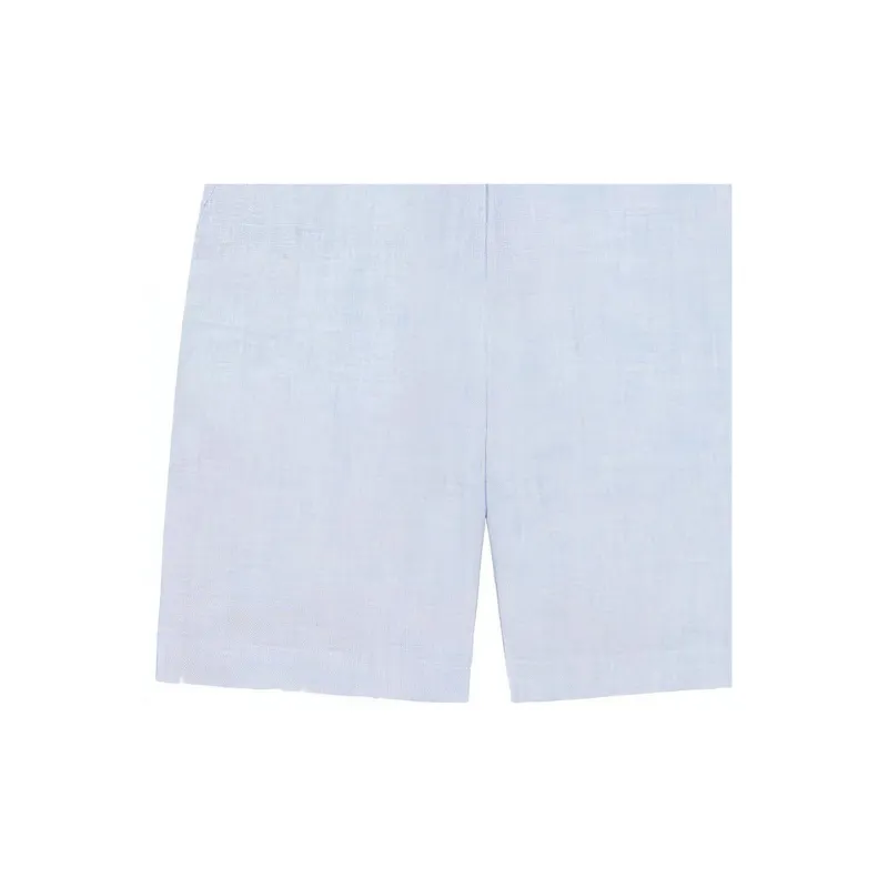 KENZO Tailored Linen Shorts-3