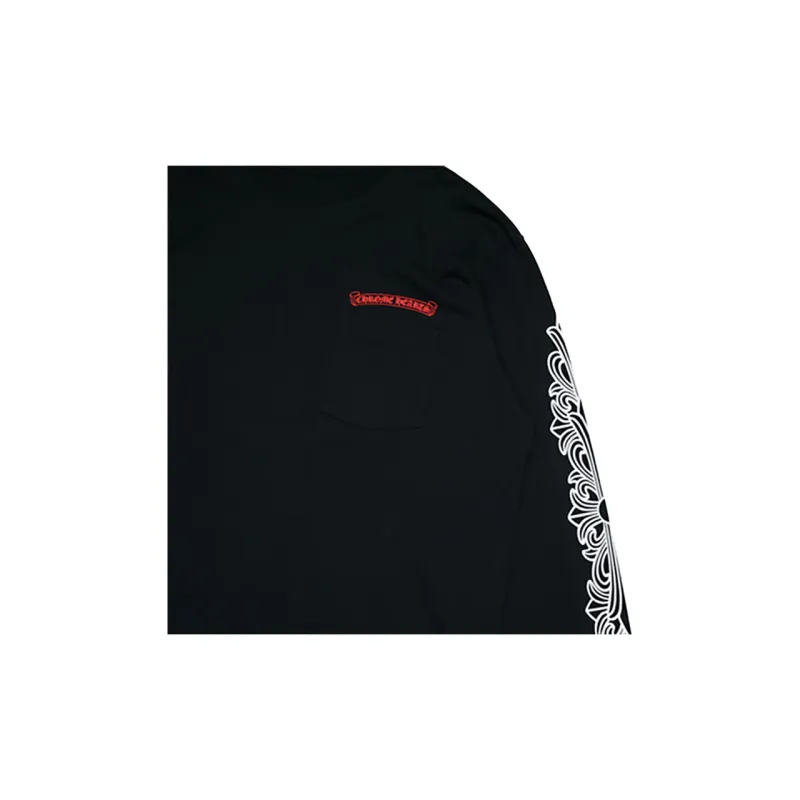 Chrome Hearts Matty Boy Flower Chomper L/S T Shirt-4