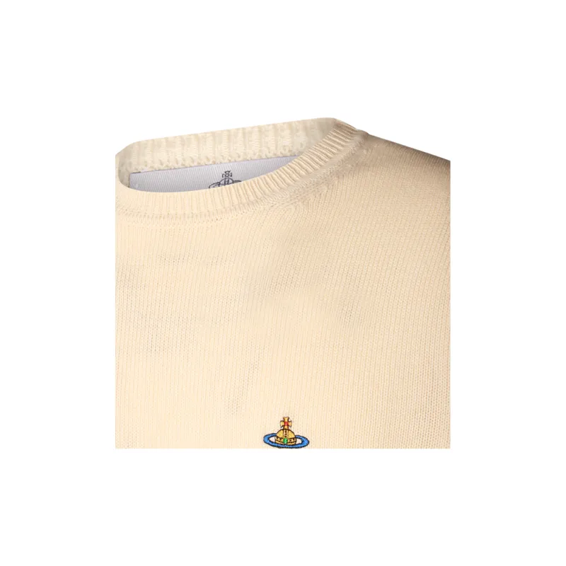 Vivienne Westwood Alex Orb Embroidered Crewneck Jumper-8