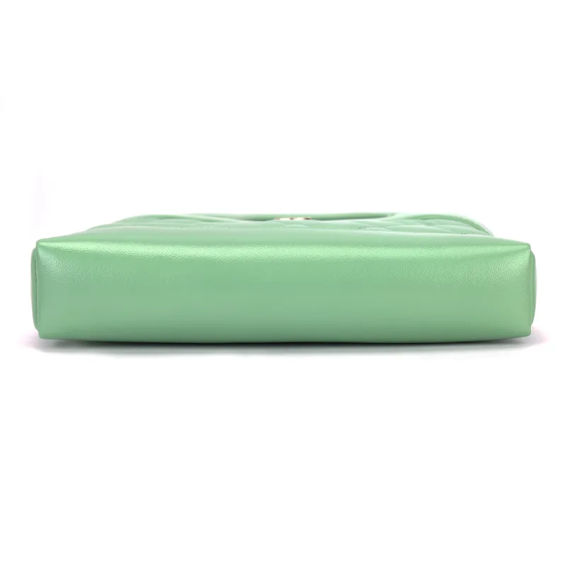 CHANEL Polished Lambskin Handbag, Shoulder Bag, Crossbody Bag Mini Women's Green-3