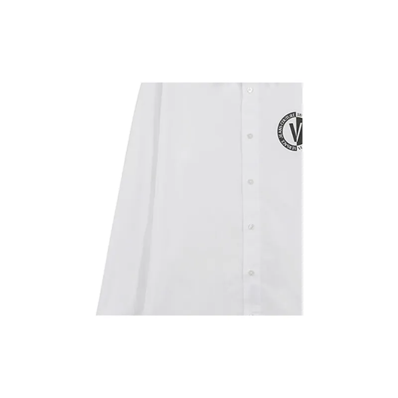 VERSACE JEANS COUTURE Shirts Men White-5