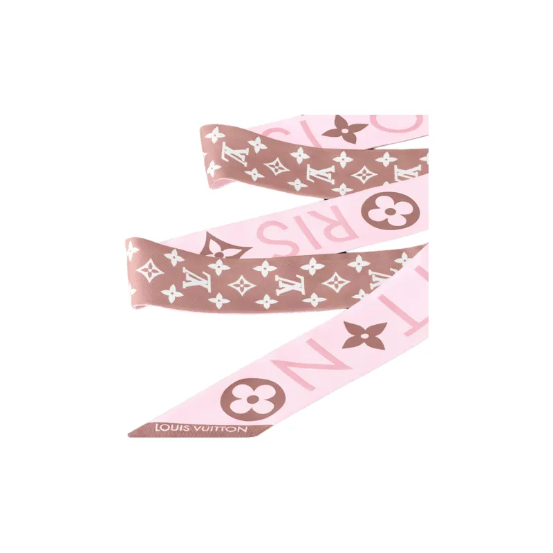 LOUIS VUITTON Silk Scarves Women's Pink-2