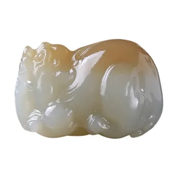 Renyu Jewelry Hetian Jade Pendants Sugar Jade Unisex