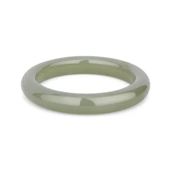 Run Ding Hetian Jade Bangles Green Jade Women's