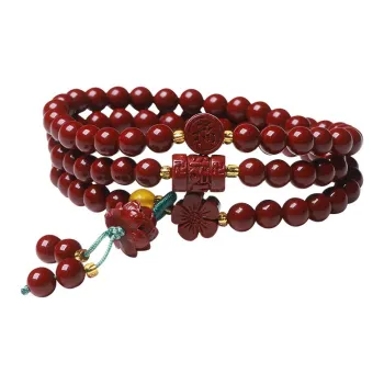 Red All Year Round Cinnabar Bracelets Women's