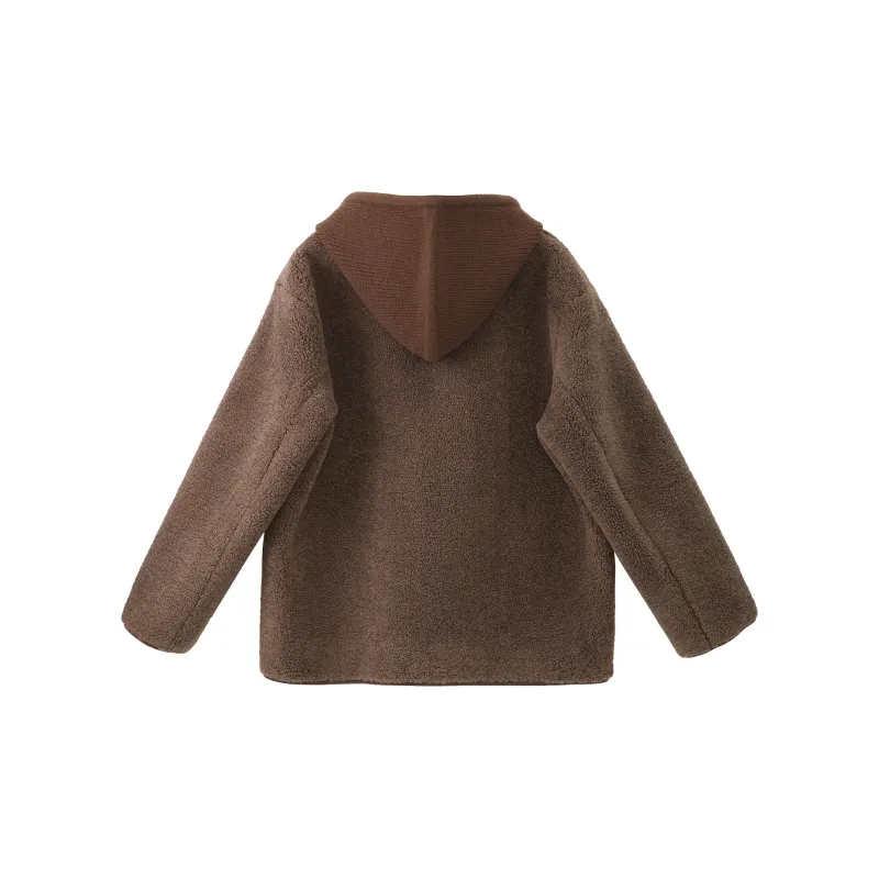 Fstudio Coat Korean Commute Soft And Petite Cropped Women's-3