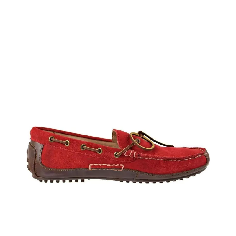 Polo Ralph Lauren Wyndings Slip-On-Driving Loafer Real Red-1