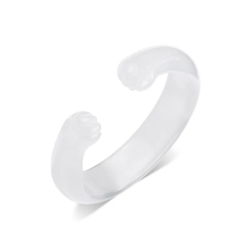 Emerald Chalcedony Bangles Women's-1