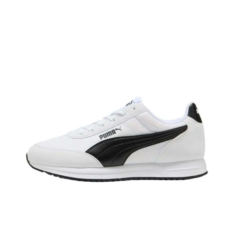 PUMA Wear resistant And Lightweight Low Top Casual Shoes Unisex White-0
