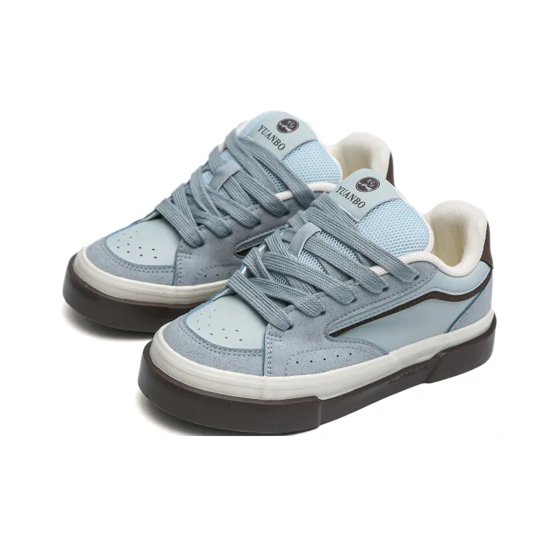 TUOPIN Anti-Slip Wear-Resistant Low-Top Skateboard Shoes Women's-9