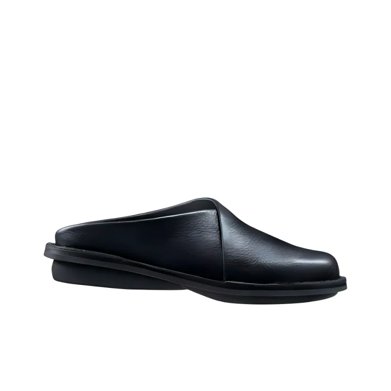 Trippen Wrap-toe Slippers Women's Black-2