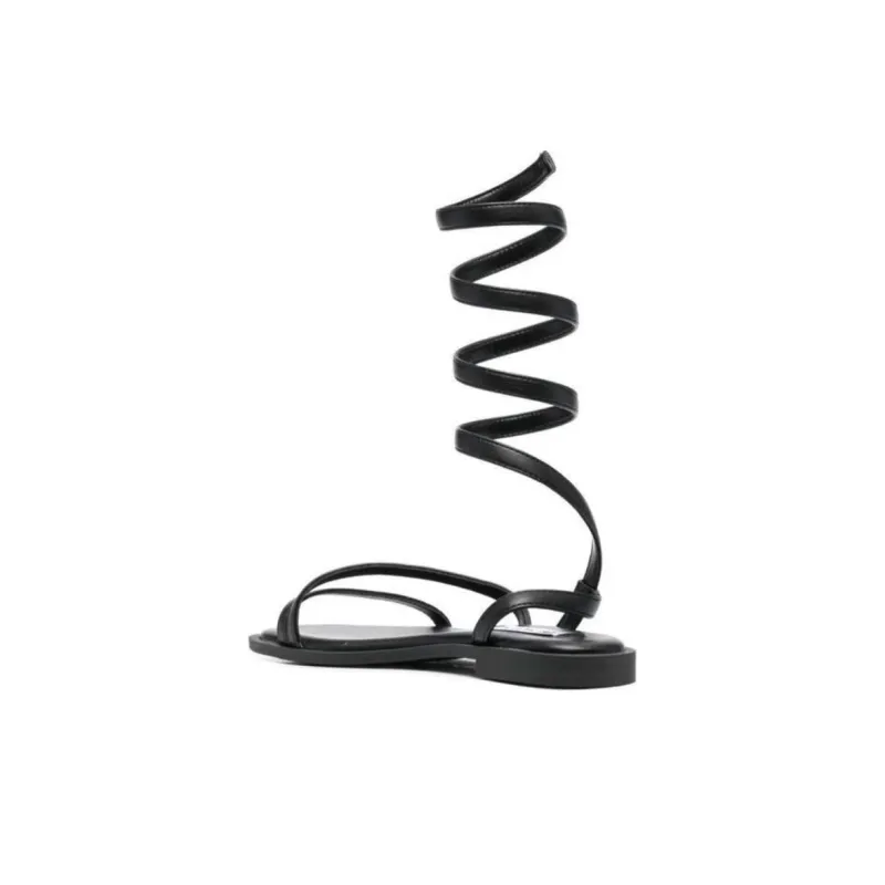 STEVE MADDEN Roman Sandals Women's Black-2