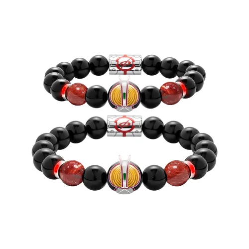 Rastaclat Agate Small Lion Chinese Style Beaded Bracelet Unisex