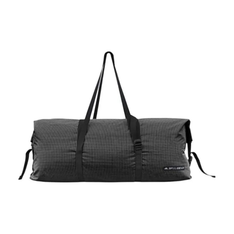 Three Peaks Out Ultra High Molecular Weight Polyethylene Nylon Blend Travel Bag 50L Unisex Black-1