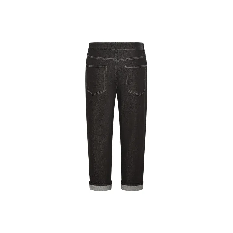 URBAN REVIVO Jeans Men Black-1