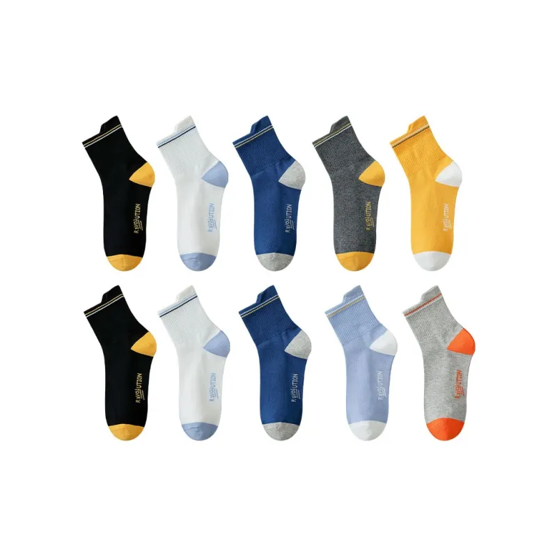 BONAS Mid-Calf Socks Men's Combo Set-23