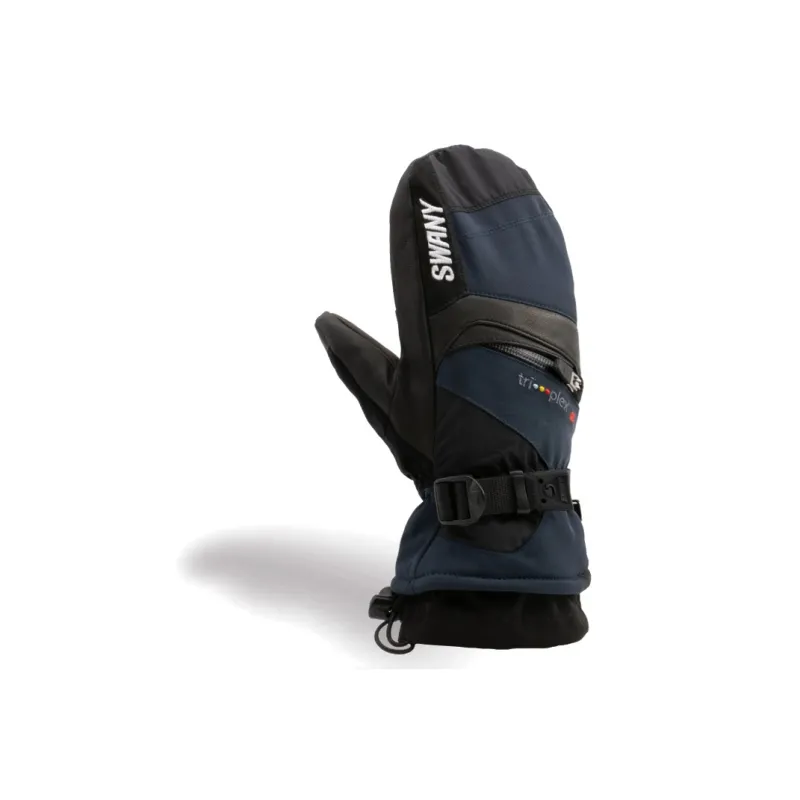SWANY Thermal Insulation Material Gloves Men's Blue-0
