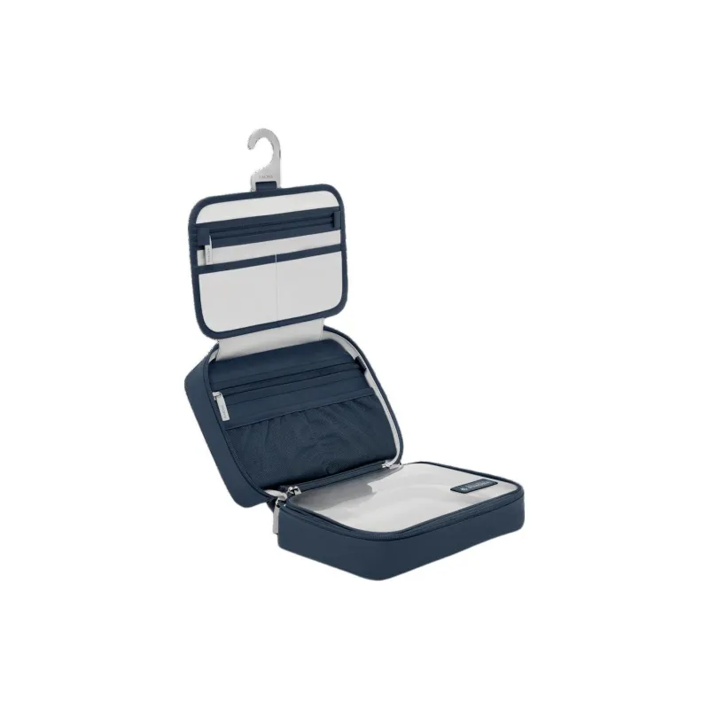 RIMOWA Recycled Nylon Handbag, Toiletry Bag Regular Men's Nautical Blue-3