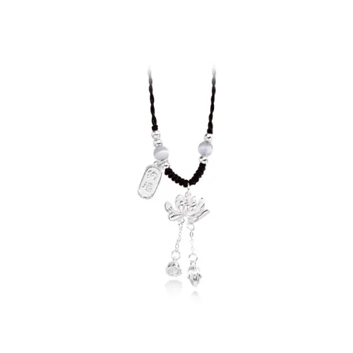 ROGA Braided String Necklaces Women's