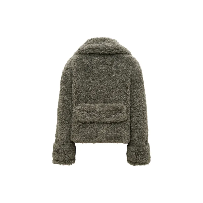 Lost In Echo Velvet feel Coat Unisex-1