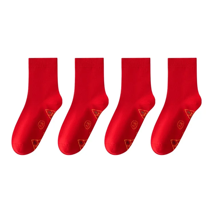 Top Melon Mid Calf Socks Men's Combo Set-24