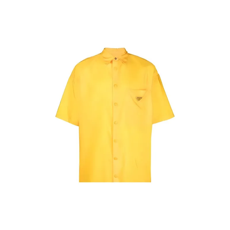 PRADA Shirts Men Yellow-4