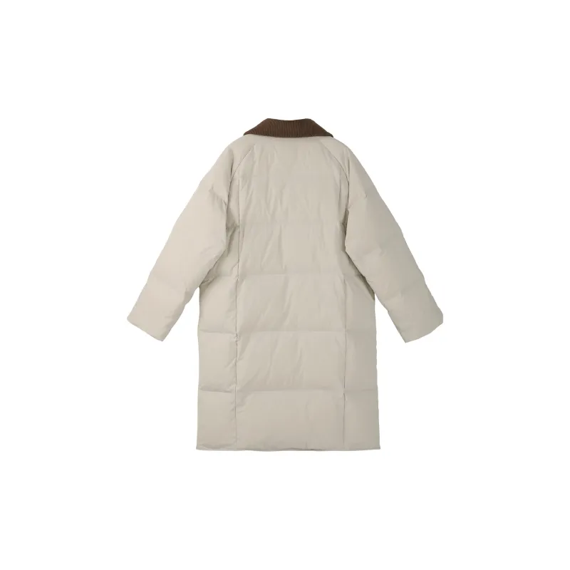 Fstudio Down Jackets Unisex Light Yellow With Apricot Undertones-1