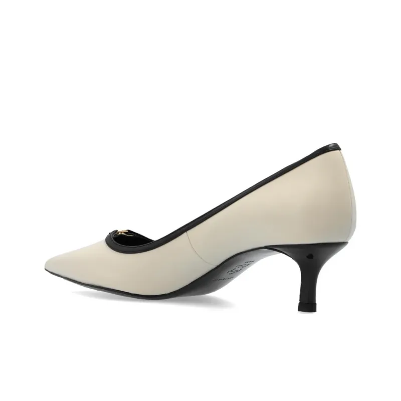 TORY BURCH Slim Heel High Heels 5cm Women's Ecru-3