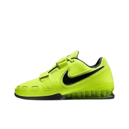 Nike Romaleos 2 Anti Slip Wear Resistant Low Top Training Shoes Men's Green