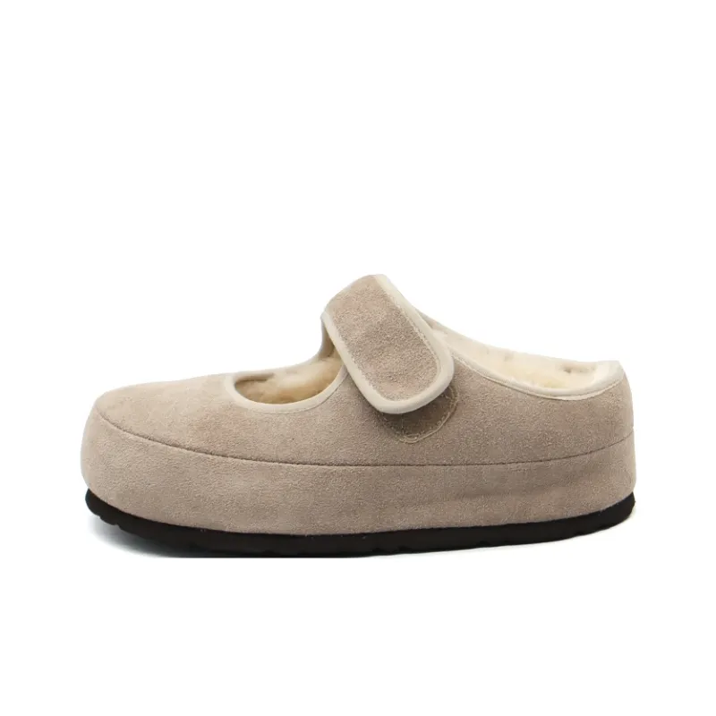 BEFFON Rubber Sole Abrasion Resistant Slip Resistant Wrap toe Slippers Women's-5