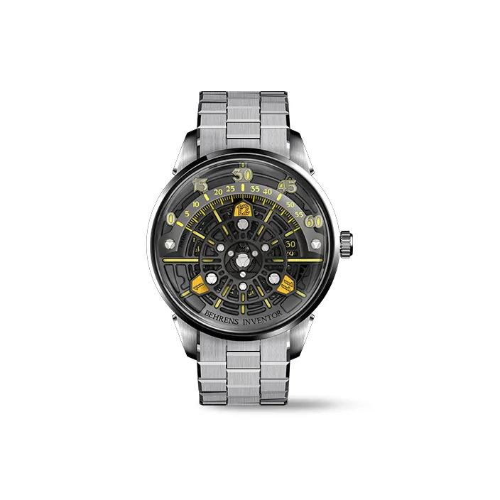 BEHRENS Watch Band Behrens Compatibility 170.58mm Made Of Steel-1