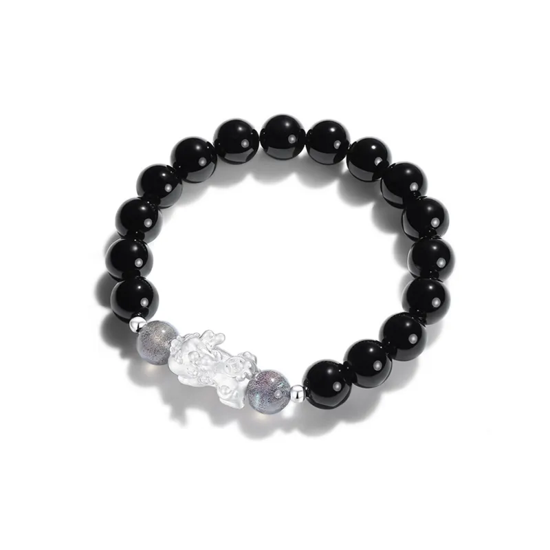 Emerald Obsidian Bracelets Unisex-0