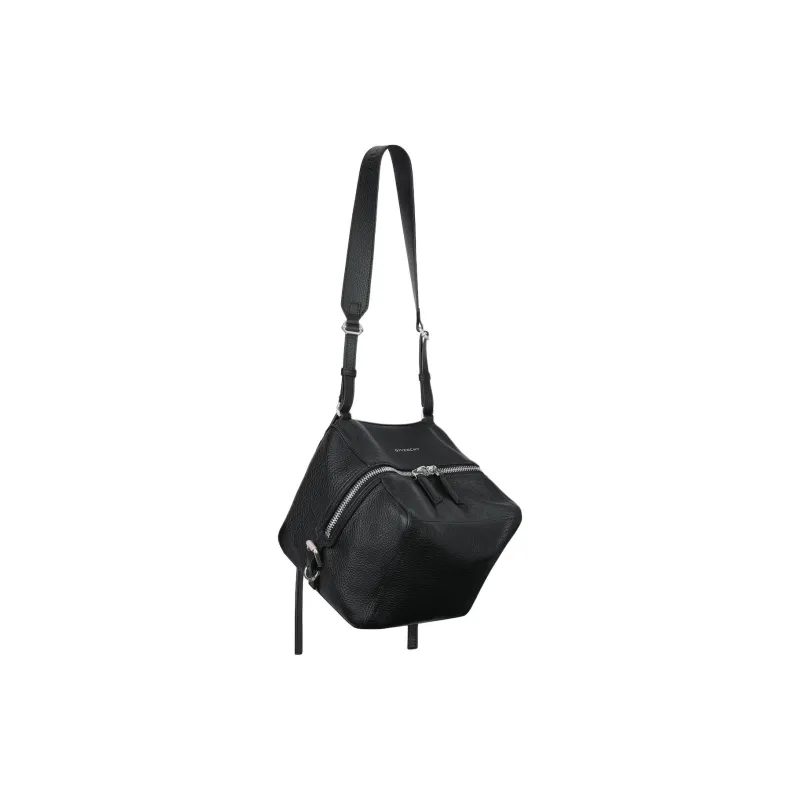 Givenchy Deerskin Shoulder Bag Men's Black-2