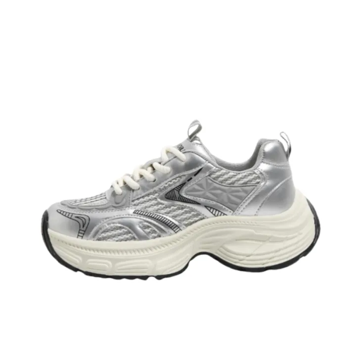 PARK DANCE Low Top Chunky Sneakers Women's-4