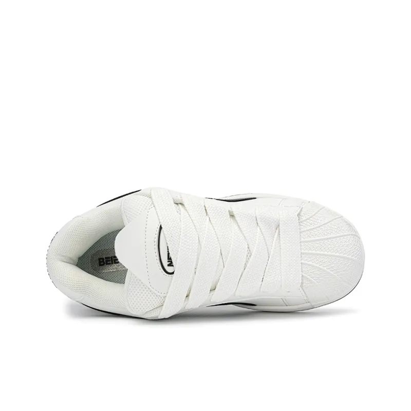 BEIER Couple Versatile Shell Head Low-Top Skateboard Shoes Unisex-39