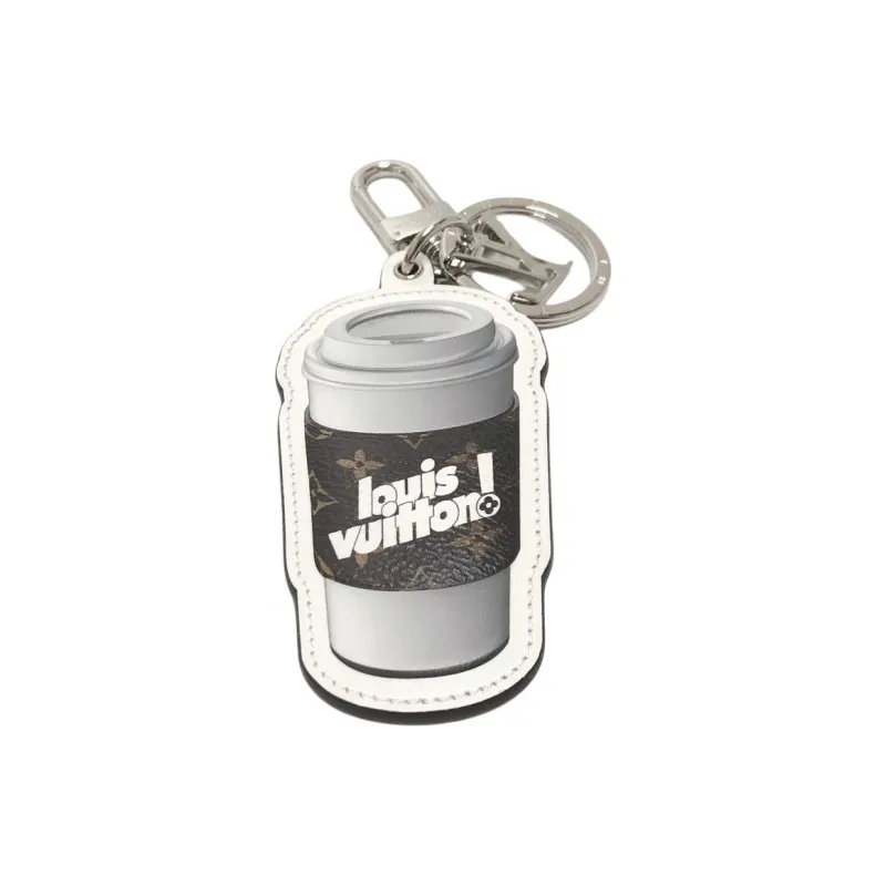 LOUIS VUITTON Everyday Lv Coffee Cup Bag Charm And Key Holder-1
