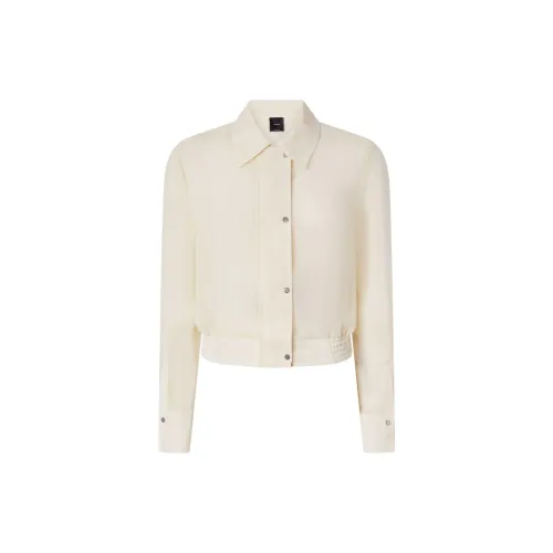 PINKO Collared Button-Up Jacket